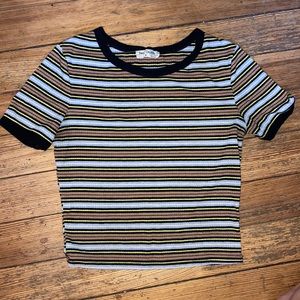 Striped Crop Top